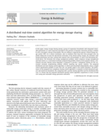 A distributed real-time control algorithm for energy storage sharing