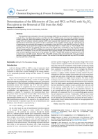 Determination of the Efficiencies of Clay and PFCL or PACL with Na2CO3 Flocculent in the Removal of TSS from the AMD