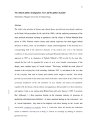 The cultural politics of adaptation : fools and the politics of gender