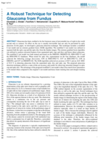 A robust technique for detecting glaucoma from fundus