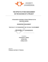 The effects of risk management on the success of a project