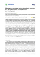 Sustainable livelihoods of township small, medium and micro enterprises towards growth and development