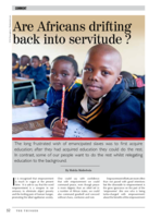 Are Africans drifting back into servitude?