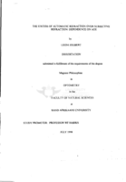 The excess of automatic refraction over subjective refraction: dependence on age