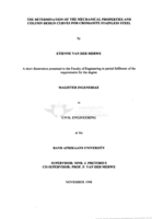 The determination of the mechanical properties and column design curves for cromanite stainless steel