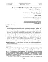 The relevance of modern technology usage on the business ventures of Kenyan women entrepreneurs