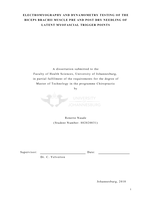 Electromyography and dynamometry testing of the biceps brachii muscle pre and post dry needling of latent myofascial trigger points