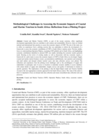 Methodological challenges in assessing the economic impacts of Coastal and Marine Tourism in South Africa : reflections from a piloting project