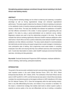 Strengthening graduate employee commitment through internal marketing in the South African retail banking industry