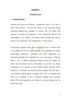 An exploratory study into the relation between post traumatic stress and Axis II personality traits as measured on the MCMI III, in military personnel