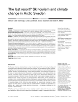 The last resort? ski tourism and climate change in Arctic Sweden