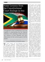 Some lessons from the Constitutional Court rulings in two important cases