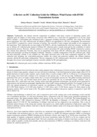 A review on DC collection grids for offshore wind farms with HVDC transmission system