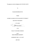 The application of artificial intelligence within information security.