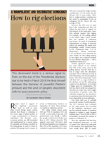 A 'manipulative’ and ‘distributive’ democracy : how to rig elections