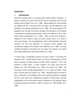 Mutagenic predisposition in genes implicated in Alzheimer's Disease