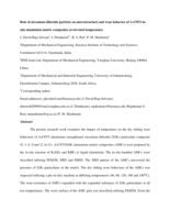 Role of zirconium diboride particles on microstructure and wear behavior of AA7075 in-situ aluminium matrix composites at elevated temperature