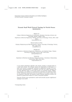 Dynamic small world network topology for particle swarm optimization