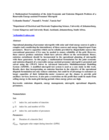 A mathematical formulation of the joint economic and emission dispatch problem of a renewable energy-assisted prosumer microgrid