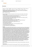Selecting, refining and identifying priority Cochrane Reviews in health communication and participation in partnership with consumers and other stakeholders