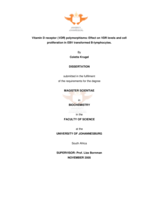 Vitamin D receptor (VDR) polymorphisms: effect on VDR levels and cell proliferation in EBV transformed B-lymphocytes.