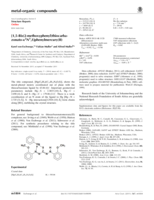 [1,5-Bis(2-methoxyphenyl)thiocarbazonato-ĸ²N⁵,S]phenylmercury(II)