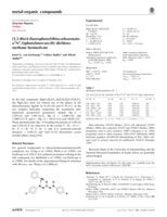 [1,5-Bis(4-fluorophenyl)thiocarbazonato-k2N5,S]phenylmercury(II) dichloromethane hemisolvate