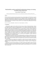 Machinability analysis and hybrid optimization during wet turning of SS304 using coated tools