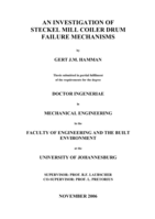 An investigation of Steckel mill coiler drum failure mechanisms