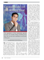 Economists on the wrong foot