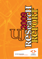 UJ 2009 Research report