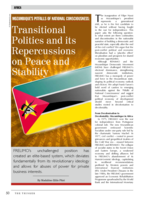Mozambique’s pitfalls of national consciousness : transitional politics and its repercussions on peace and stability