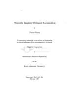 Neurally inspired octopod locomotion