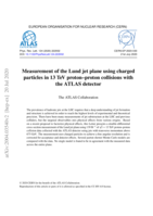 Measurement of the Lund jet plane using charged particles in 13 TeV proton–proton collisions with the ATLAS detector