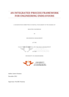 An integrated process framework for engineering endeavours