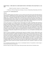 Nuclear Energy : a viable option for an uninterrupted electricity in Sub-Saharan Africa using Nigeria as a case study
