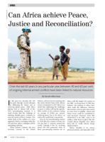 Can Africa achieve peace, justice and reconciliation?