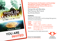 Book discussion : Doing life with Mandela : my prisoner, my friend by Christo Brand