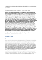 Characterization of functionally graded commercially pure titanium (CPTI) and titanium carbide (TiC) powders