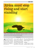 Africa must stop rising and start standing