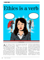 Ethics is a verb