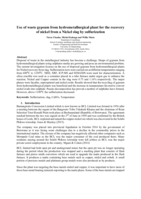 Use of waste gypsum from hydrometallurgical plant for the recovery of nickel from a Nickel slag by sulfurization