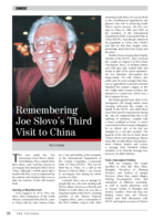 Remembering Joe Slovo’s third visit to China