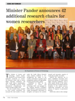 Minister Pandor announces 42 additional research chairs for women researchers