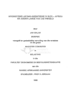 Inkomstebelasting-insentiewe in Suid-Afrika en ander lande van die wêreld