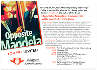 Book discussion: Opposite Mandela by Tony Leon