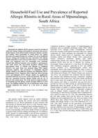 Household fuel use and prevalence of reported allergic rhinitis in rural areas of Mpumalanga, South Africa