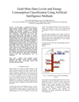 Gold mine dam levels and energy consumption classification using artificialintelligence methods