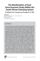The Manifestation of Dual Socio‑Economic Strata Within the South African Schooling System A Setback for Congruous Prospects of 4IR