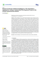 Human-Centered Artificial Intelligence: The Superlative Approach to Achieve Sustainable Development Goals in the Fourth Industrial Revolution